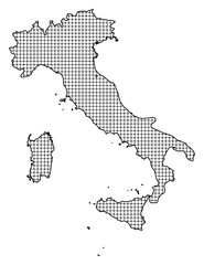 Obraz premium Map - Italy