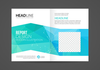 Vector Brochure Flyer design business Layout template, infographic booklet