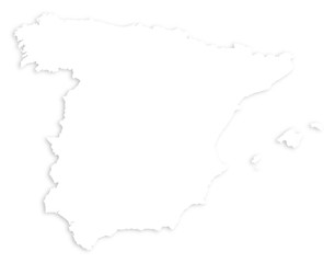 Fototapeta premium Map - Spain