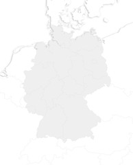 Obraz premium Map - Germany
