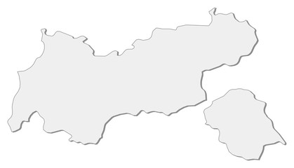 Map - Tyrol (Austria)