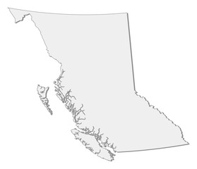 Map - British Columbia (Canada)
