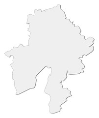 Fototapeta premium Map - Namur (Belgium)