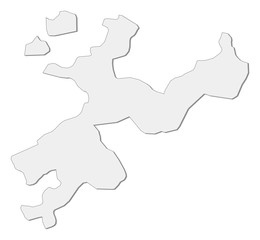 Fototapeta premium Map - Soleure (Swizerland)