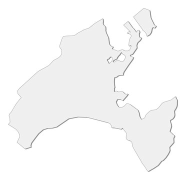 Map - Vaud (Swizerland)