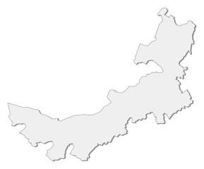Map - Inner Mongolia (China)