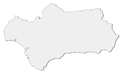 Map - Andalusia (Spain)