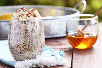 Overnight Oats and Chia Seeds