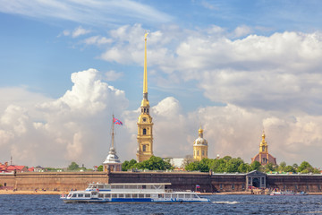 Peter and Paul Fortress in St. Petersburg, Russia