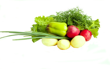 Vegetarian food. Vegetables fresh