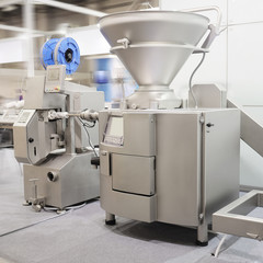 Industrial dough mixer in bakery