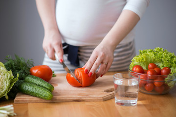 pregnancy, woman, vegetables, food, health