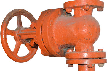 Rusted valve