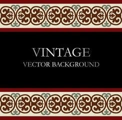 Vintage vector background