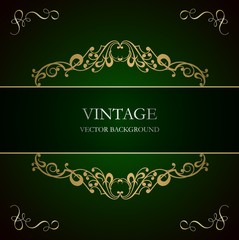Vintage vector background