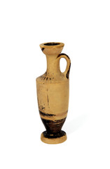 Greek vase from archaeological excavation
