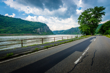 Naklejka premium am Rhein