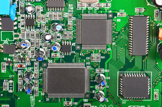 Green computer motherboard