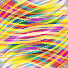Abstract colorful background with smooth lines. 