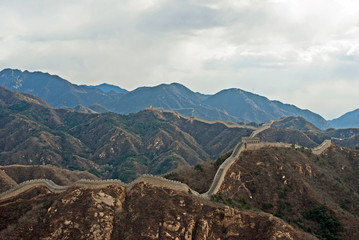 China the great wall at Badaling.