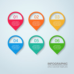 Vector infographics elements