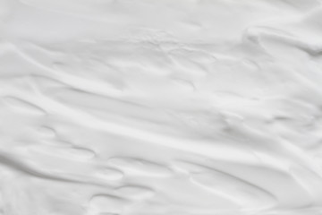 White foam background texture.