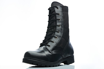 leather man boot