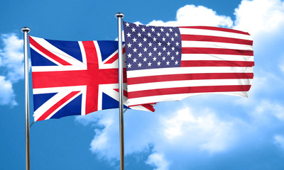 Great britain flag, 3D rendering