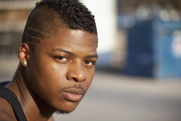 Portrait of a young man