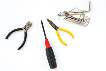 tool kit in the house or industrial 