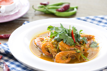 delicious food on table