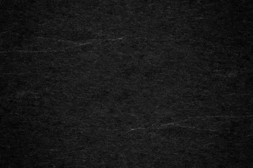 Crédence de cuisine en verre imprimé Pierres Fond d& 39 ardoise noire gris foncé ou texture de pierre naturelle.