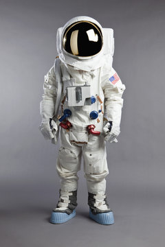 A portrait of an astronaut, studio shot