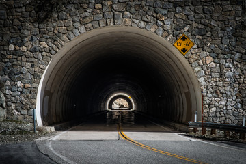 Double Tunnel in Angeles National Forest