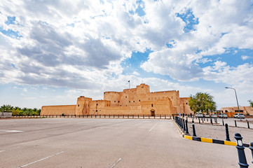 Jabrin Fort in Ad Dakhiliyah, Oman. It is known as Jabreen Fort and was built in 1671. It is...