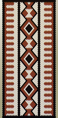 Traditional Maroon Arabian Tribal Handmade Wool Weaving Texture - obrazy, fototapety, plakaty