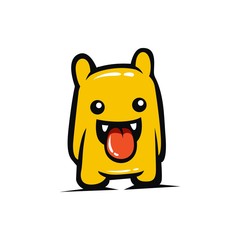 Little monster vector