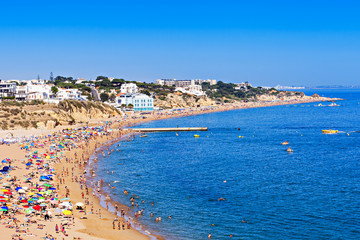 Albufeira city beach