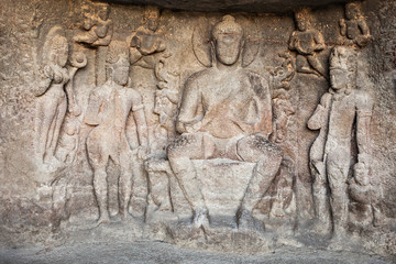 Fototapeta premium Ellora caves, Aurangabad