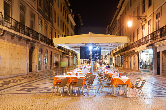 Street Cafe, Lisbon