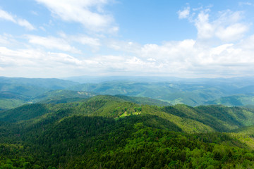 Fototapeta na wymiar Mountain view in Romania
