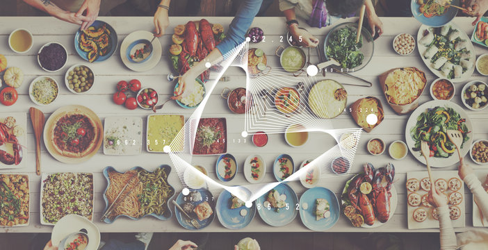 Mathematics Algebra Parabola Graph Trigonometry Concept - Powered by Adobe