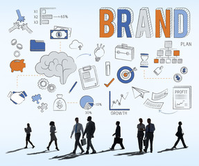 Brand Branding Advertising Commercial Marketing Concept