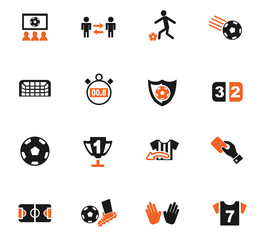 football icon set