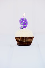 Birthday's cake for ninth birthday