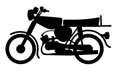 Naklejka premium Moped DDR