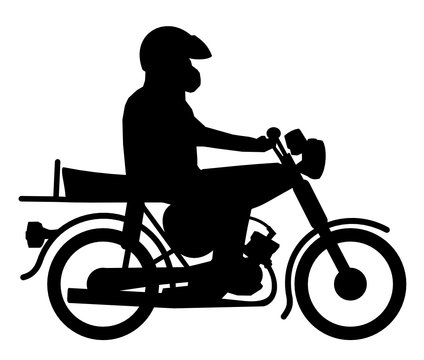 Fototapeta Moped DDR