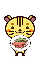 鴨肉のコンフィと動物シリーズ