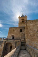 Fototapeta na wymiar Alcazaba de Antequera, en Málaga, españa