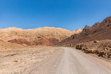 road in the desert